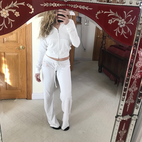 White Juicy Couture Tracksuit 2025